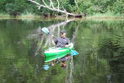 Kayak on South River